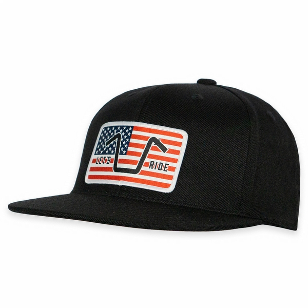 Handlebar Society Flexfit® Flat Brim Cap