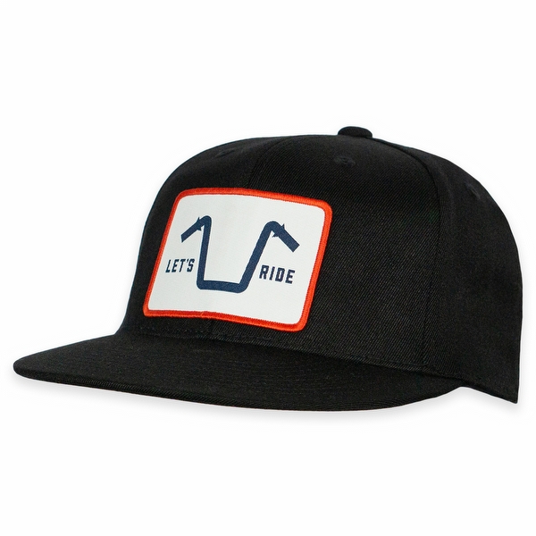 Handlebar Society Flexfit® Flat Brim Cap