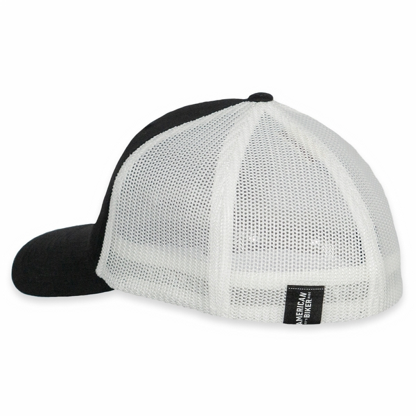 Let's Ride Woven Flexfit® Mesh Back Cap