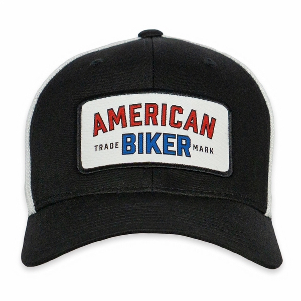 Let's Ride Woven Flexfit® Mesh Back Cap