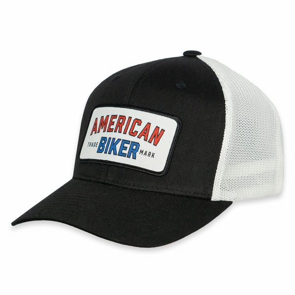 Let's Ride Woven Flexfit® Mesh Back Cap