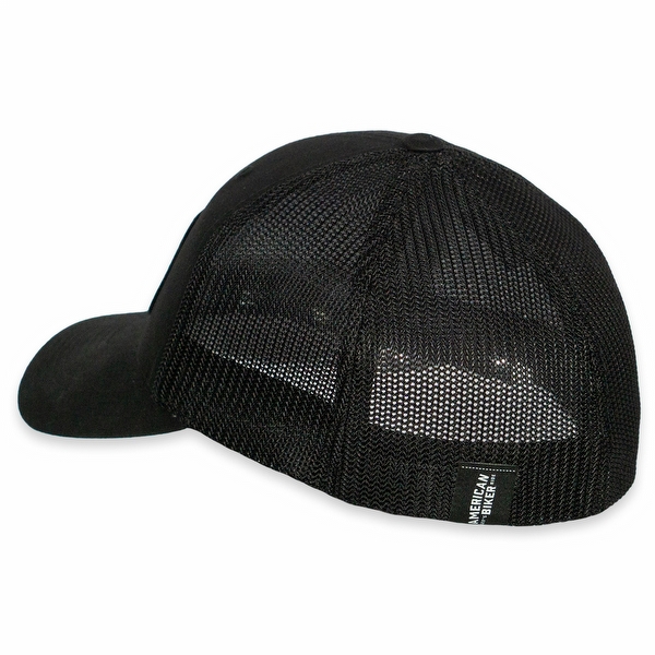 Let's Ride Woven Flexfit® Mesh Back Cap
