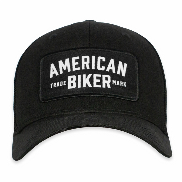 Let's Ride Woven Flexfit® Mesh Back Cap