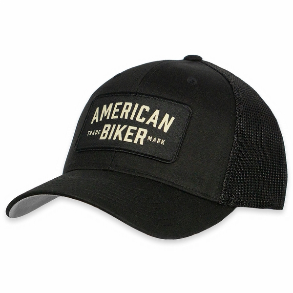 Let's Ride Woven Flexfit® Mesh Back Cap