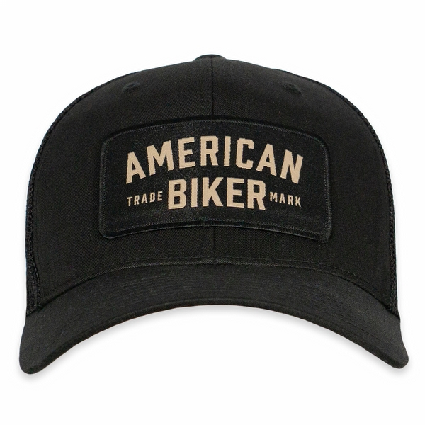 Let's Ride Woven Flexfit® Mesh Back Cap