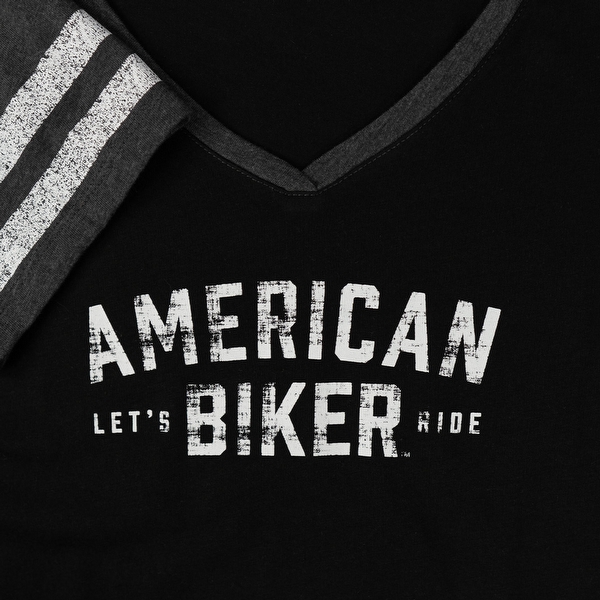 Women's Let's Ride Sport V-Neck Shirt