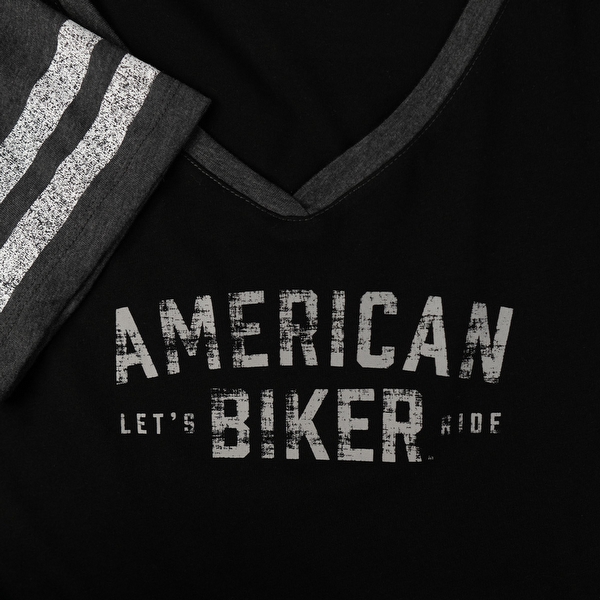 Women's Let's Ride Sport V-Neck Shirt