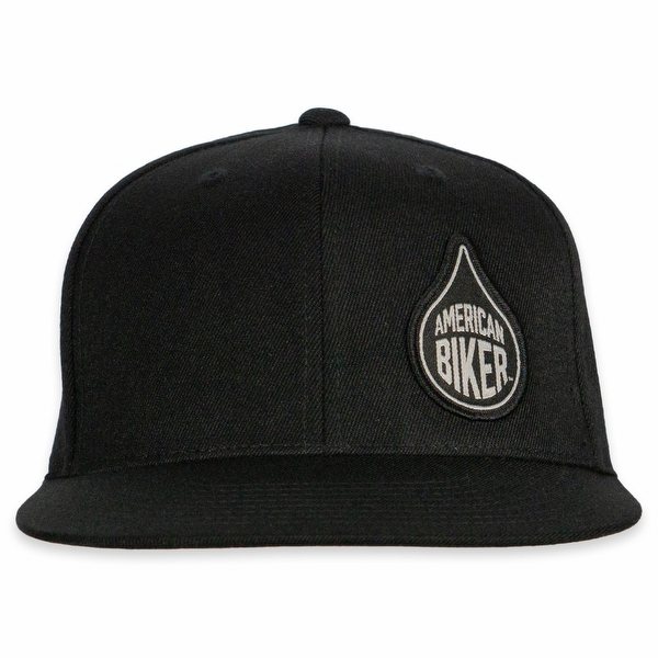 Oil Drop Flexfit® Flat Brim Cap