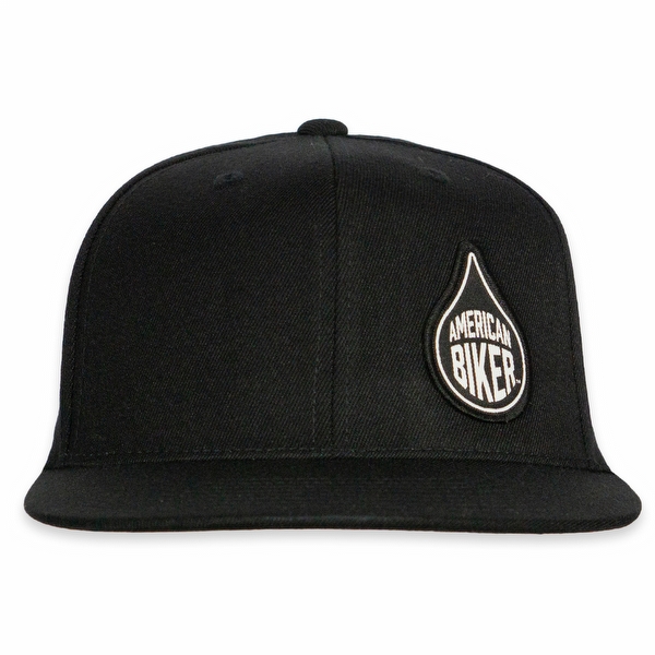 Oil Drop Flexfit® Flat Brim Cap