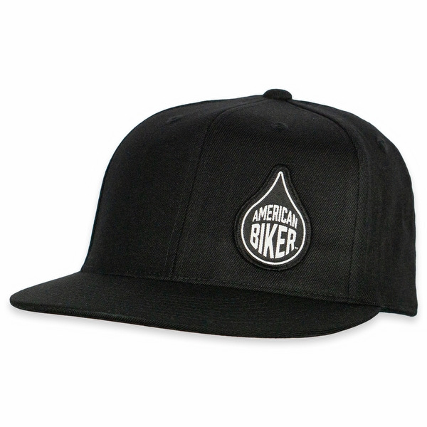 Oil Drop Flexfit® Flat Brim Cap