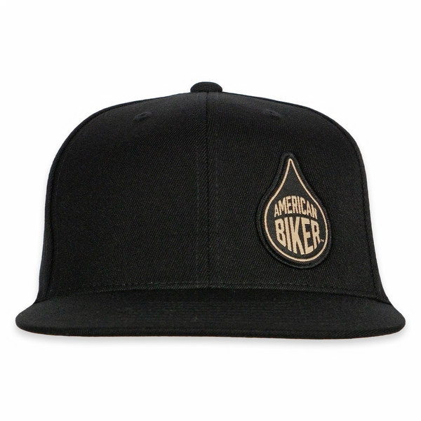 Oil Drop Flexfit® Flat Brim Cap