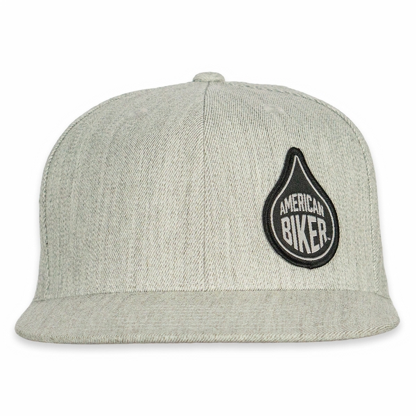 Oil Drop Flexfit® Flat Brim Cap