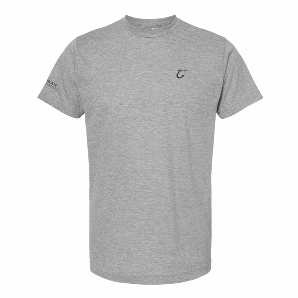Men's Camo Bass Active Fishing T-Shirt