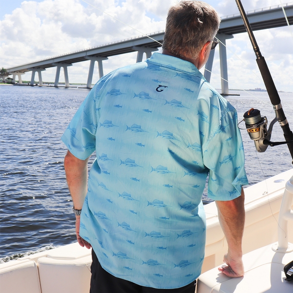 Men's Liveliest Catch Performance Fishing Shirt