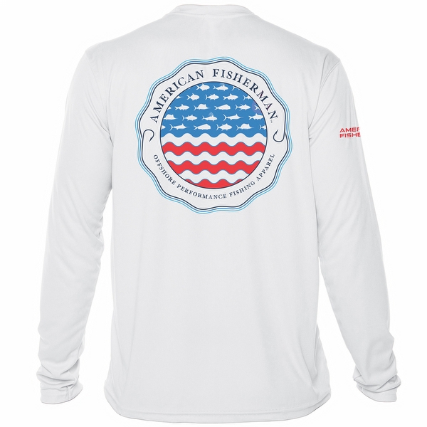 Men's USA Fishing Sun Shirt