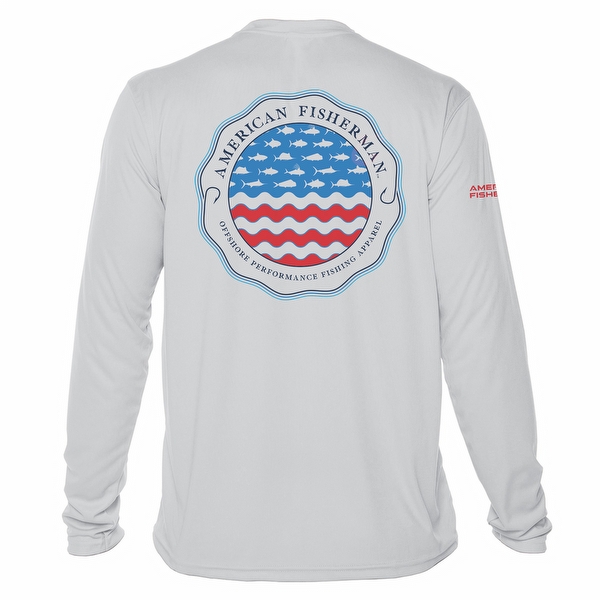 Men's USA Fishing Sun Shirt