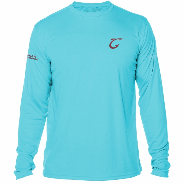 Men's USA Fishing Sun Shirt