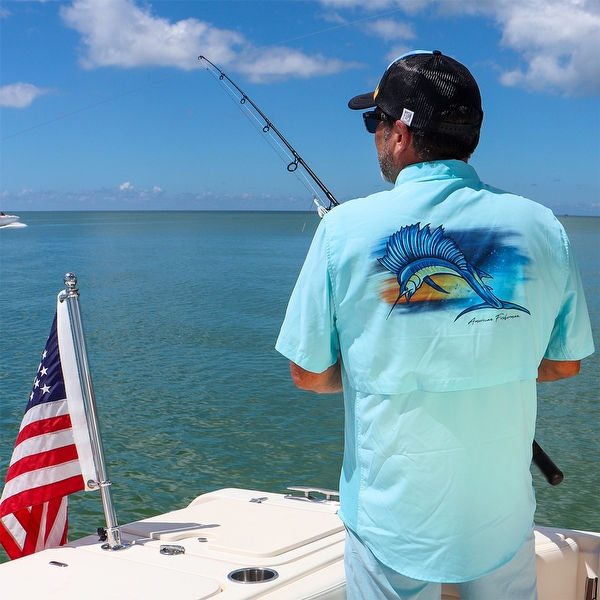 Men's Sailfish Vented Performance Shirt