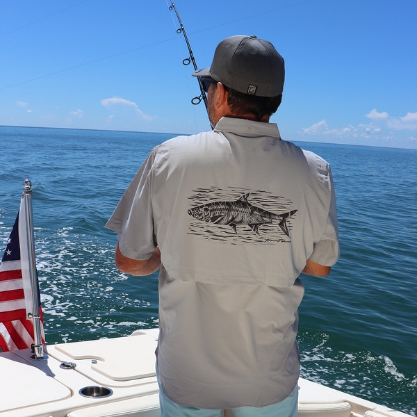 Men's Silver King Performance Fishing Shirt