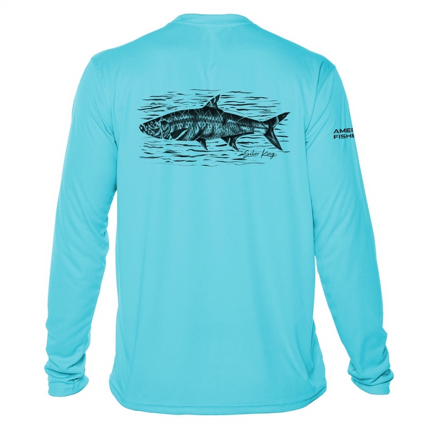 Men's Silver King Fishing Sun Shirt