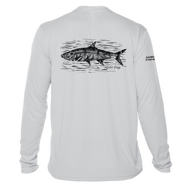 Men's Silver King Fishing Sun Shirt