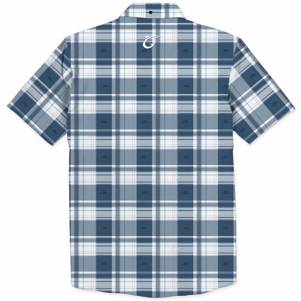 Men's Swordfish Plaid Fishing Shirt