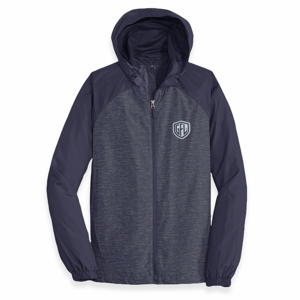 Men's GFL Colorblock Hooded Wind Jacket
