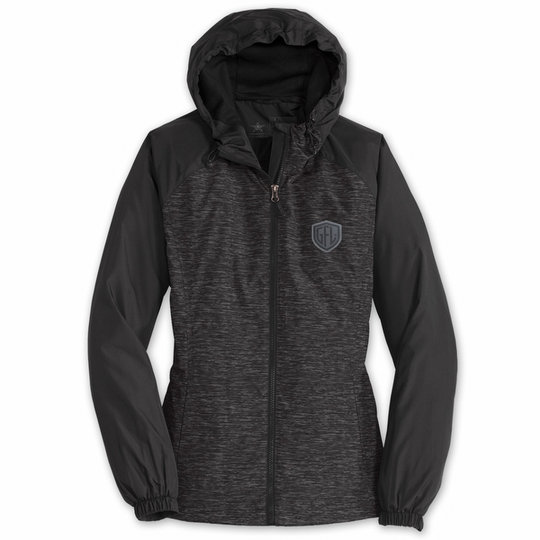 Women's GFL Colorblock Hooded Wind Jacket