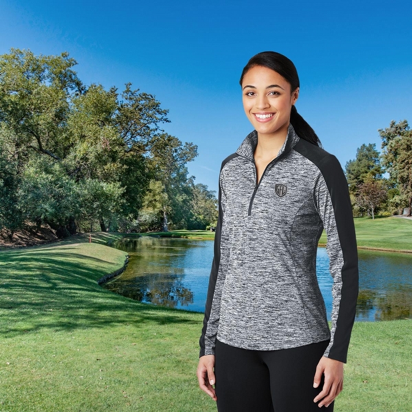 Women's GFL Colorblock Quarter Zip Pullover