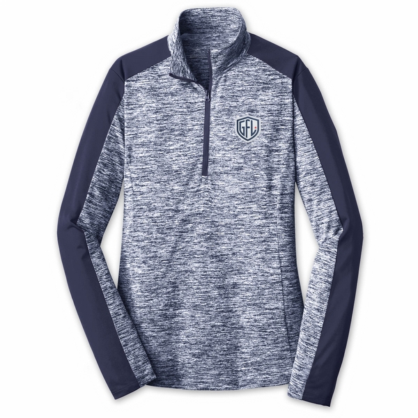 Women's GFL Colorblock Quarter Zip Pullover
