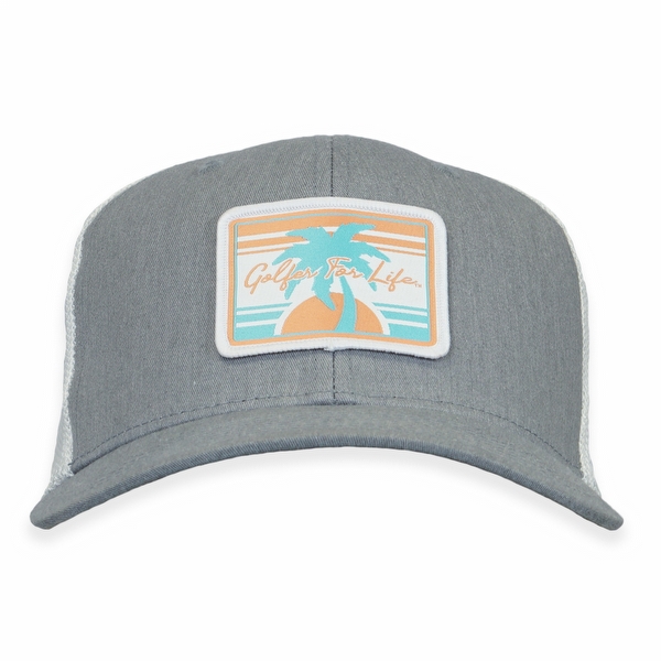 Palm Tree Flexfit® Mesh Back Cap