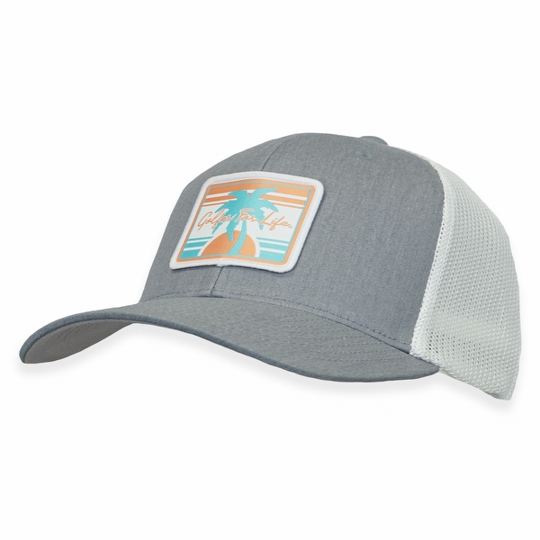 Palm Tree Flexfit® Mesh Back Cap