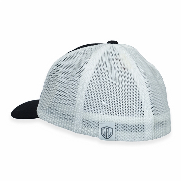 Mr Tee Round Flexfit® Mesh Back Cap