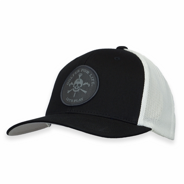 Mr Tee Round Flexfit® Mesh Back Cap