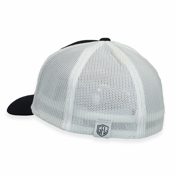 Mr Tee Round Flexfit® Mesh Back Cap