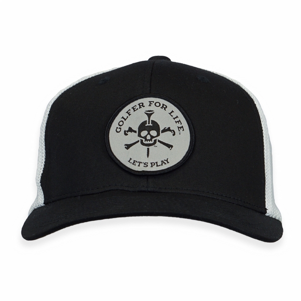 Mr Tee Round Flexfit® Mesh Back Cap