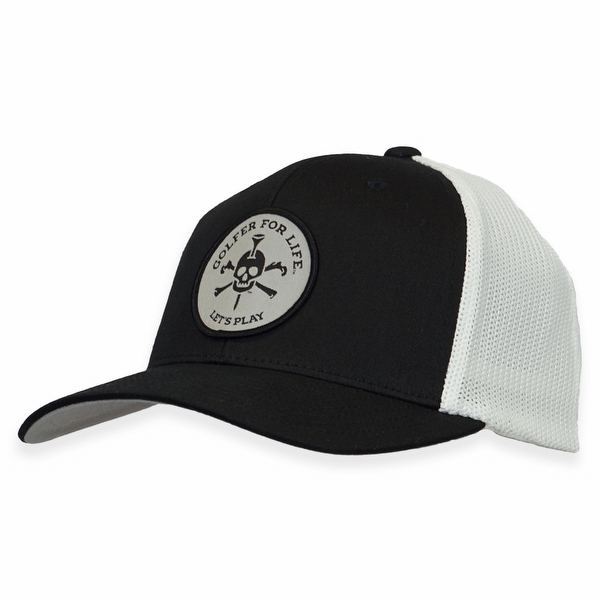 Mr Tee Round Flexfit® Mesh Back Cap
