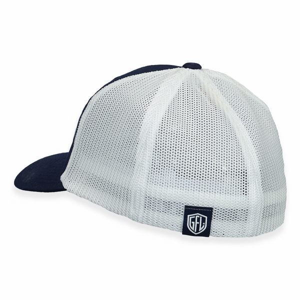 Mr Tee Round Flexfit® Mesh Back Cap