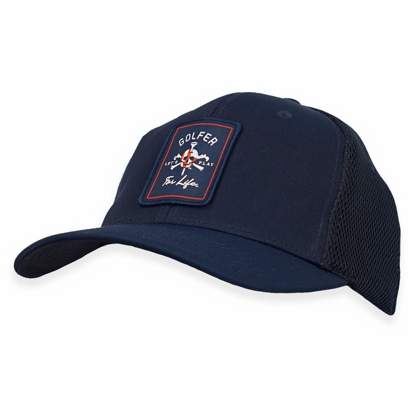 Mr Tee Rectangle Flexfit® Air Mesh Back Cap