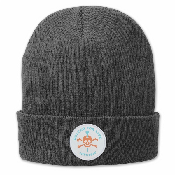 Mr Tee Round Fleece Lined Knit Beanie