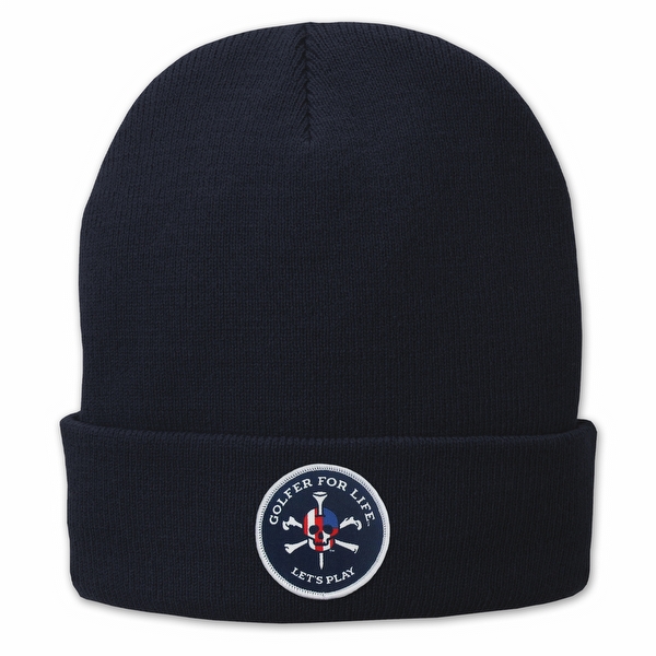 Mr Tee Round Fleece Lined Knit Beanie