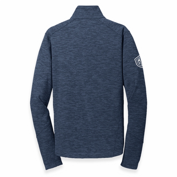 Men's Mr Tee Rectangle Striped Fleece Jacket