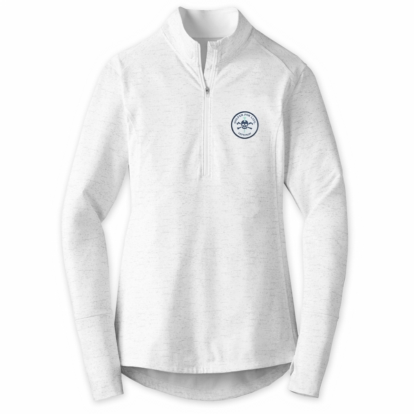 Women's Mr Tee Stretch Reflective 1/2 Zip Pullover