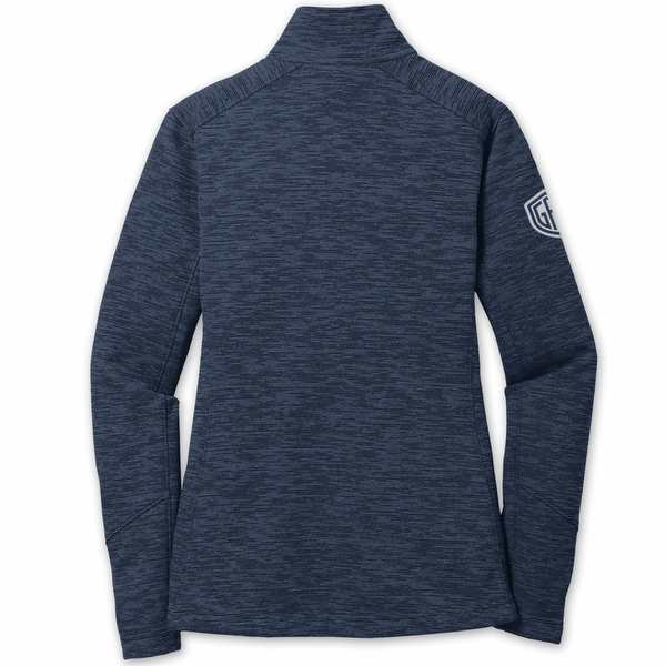 Women's Mr Tee Striped Fleece Jacket