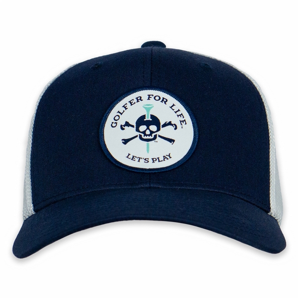 Mr Tee Round Flexfit® Mesh Back Cap