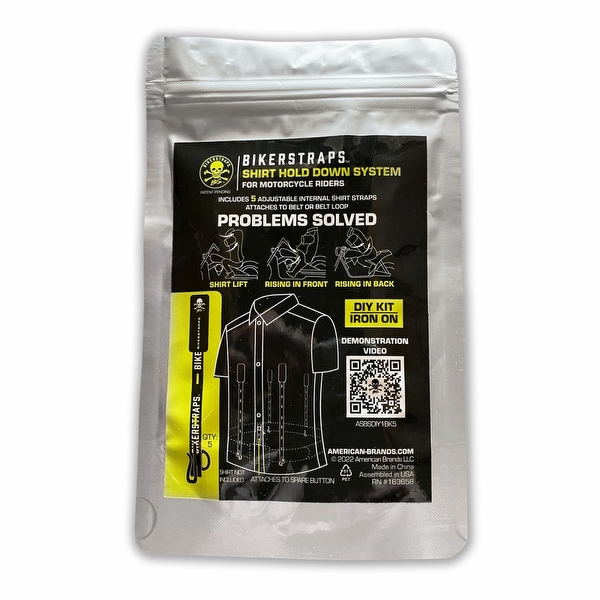Bikerstraps DYI Iron On Kit