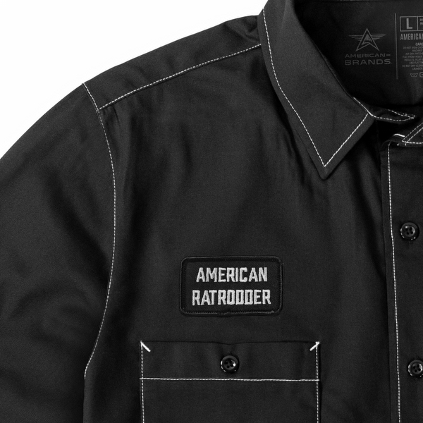 Men's American RatRodder Contrast Stitch Shop Shirt