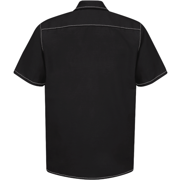 Men's Peace Contrast Stitch Shop Shirt