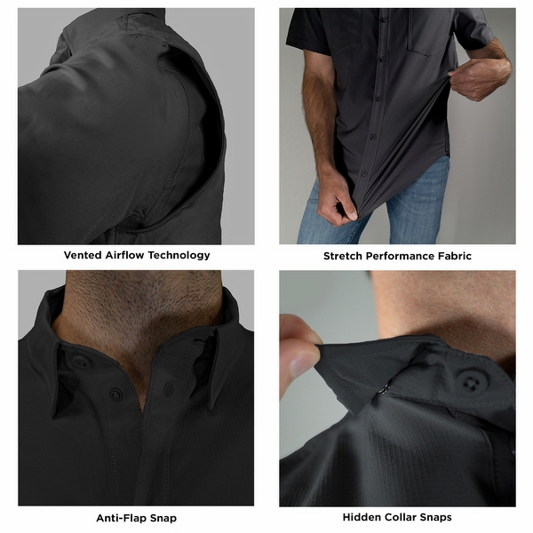 Men's Let's Ride Vented Shirt