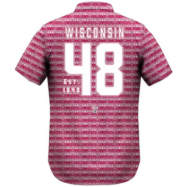 Men's Plaid Wisconsin 1948 Lightweight Shirt